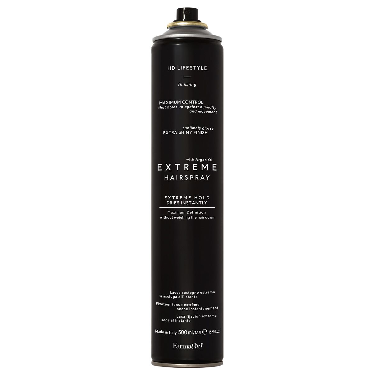 Farmavita hd lifestyle extreme hairspray 500ml