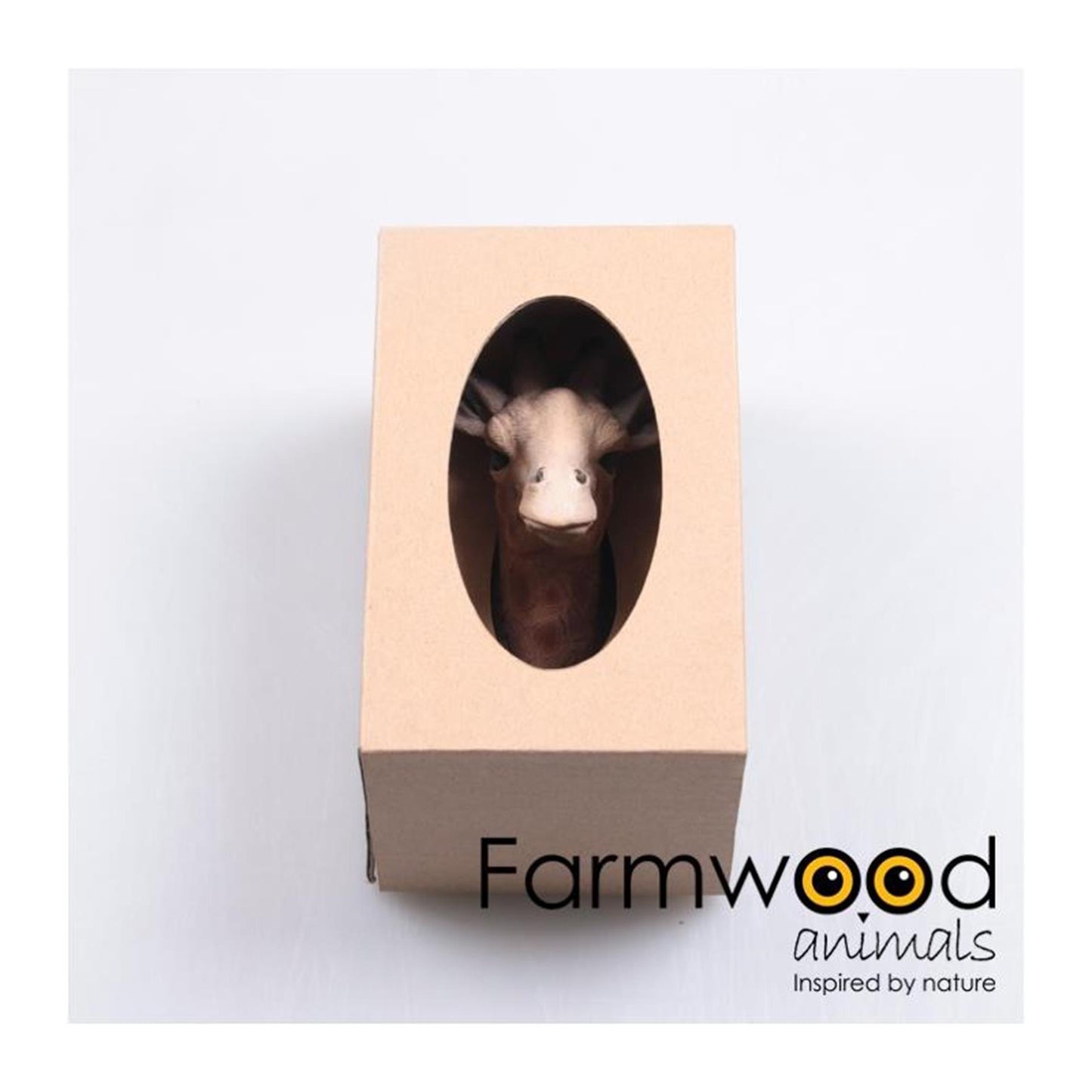 Farmwood animals kapstok haak hook'd! giraf 7,5x7x13cm