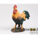 Farmwood animals tuinbeeld haan 22cm tuinbeeld haan 22cm