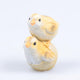 Farmwood animals tuinbeeld kuikentjes op elkaar 8cm hangend aan touwtje