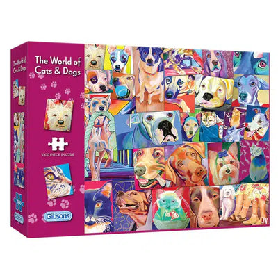 Gibsons gibson puzzel wereld van katten en honden