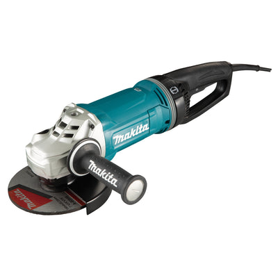 Makita ga7071x1 | haakse slijper | 230v | 180 mm | 2800 watt met vastzetschakelaar | d-greep - ga7071x1