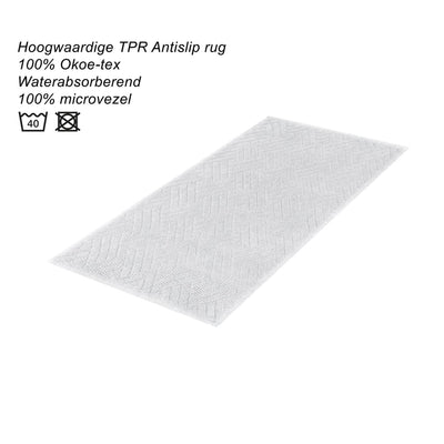 Dutch house gaeta badmat 50x80cm wit