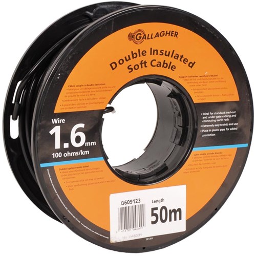 Gallagher kabel 1,6mm 50m 100 ohm km - 021604 021604