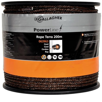 Gallagher powerline cord terra 200m - 063963 063963
