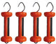 Gallagher softgrip poortgreep oranje cord draad rvs value pack (4) - 055722 055722