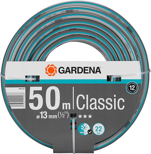 Gardena classic slang (grijs turquoise, 18010-20, 50 m)