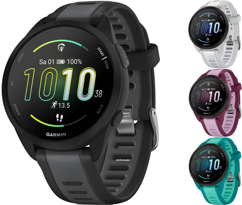 Garmin forerunner 165 music 39mm - gps multisport smartwatch | berry lilac