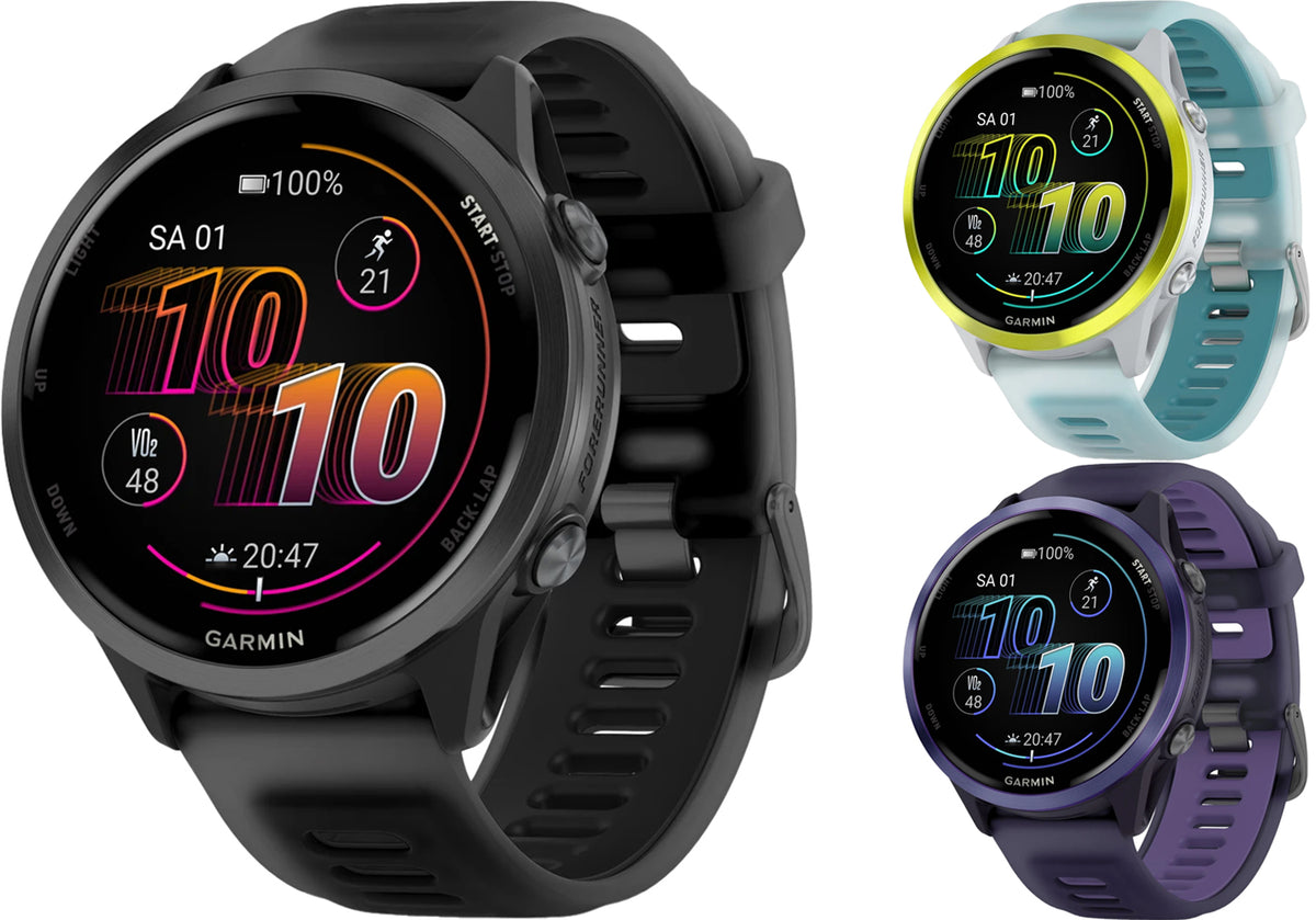 Garmin forerunner 570 - 47mm gps multisport smartwatch | schwarz schwarz
