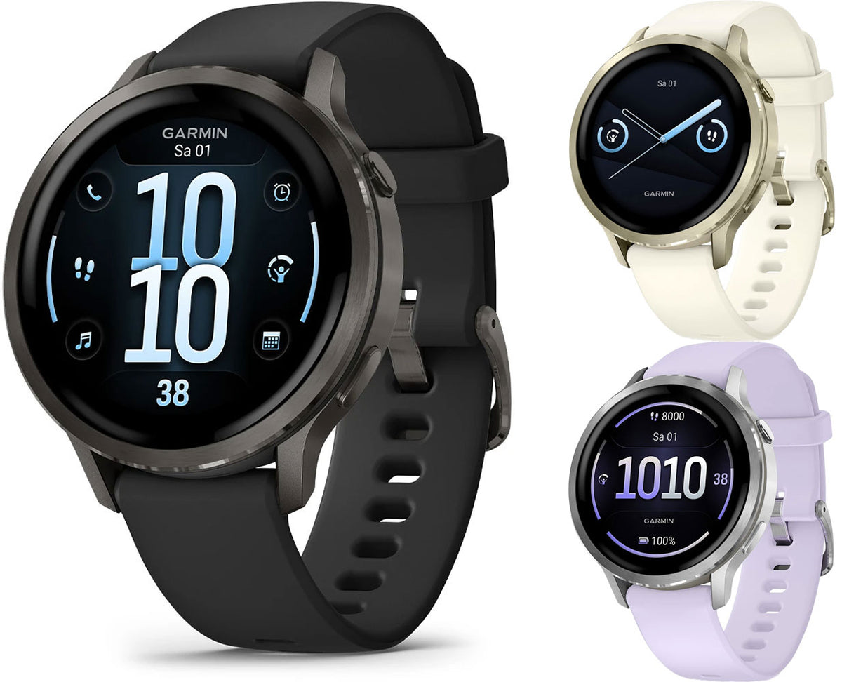 Garmin venu® 4 - 41 mm gps multisport smartwatch | beige lunargold
