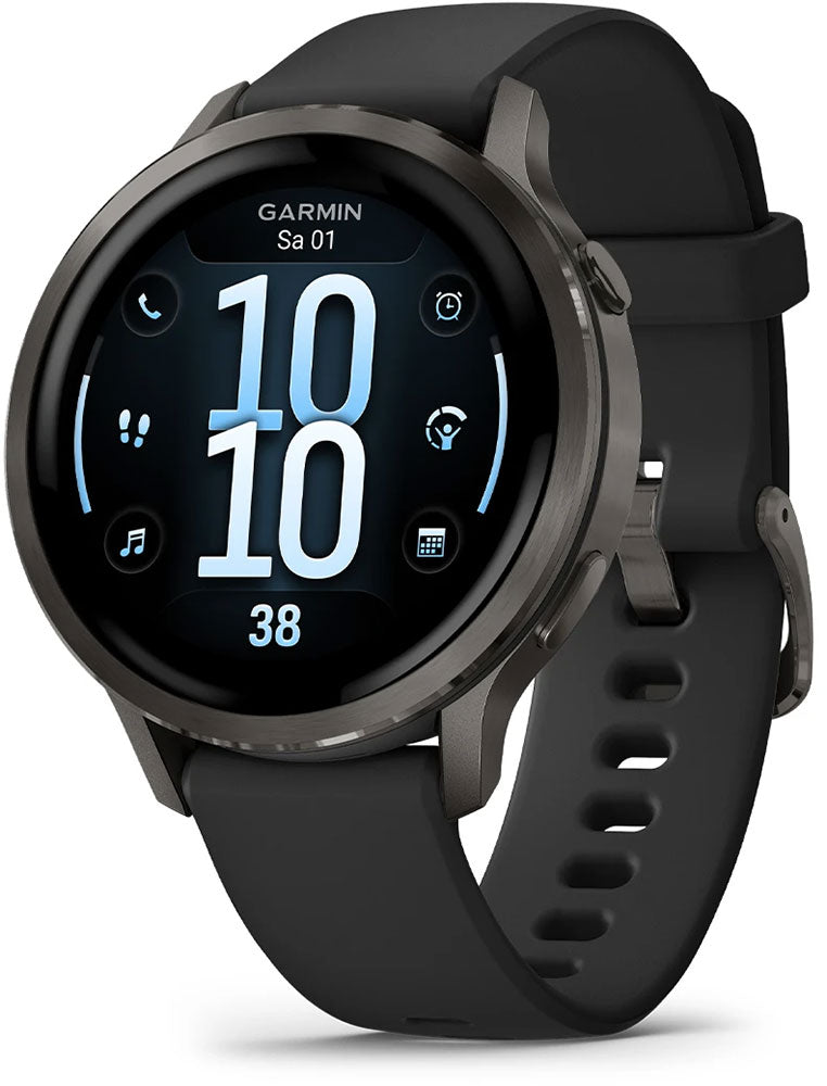 Garmin venu® 4 - 41 mm gps multisport smartwatch | schiefergrau