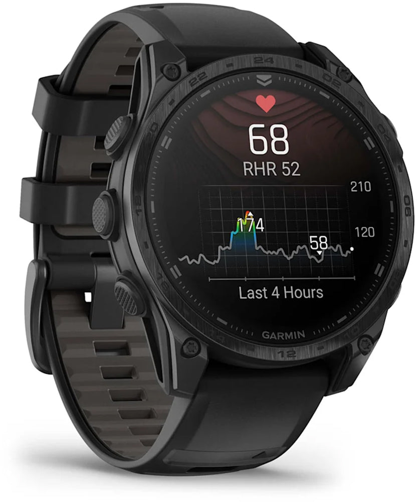 Garmin tactix® 8 - 47 mm amoled sapphire black titanium dlc smartwatch