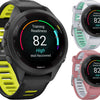 Garmin forerunner 265s - 41mm gps multisport smartwatch | steinweiss schwarz