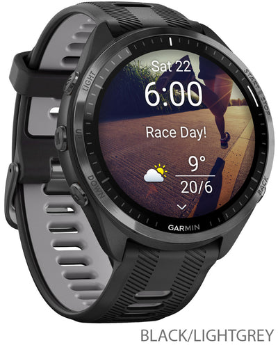 Garmin forerunner 965 - 47mm gps multisport smartwatch | zitronengelb schwarz