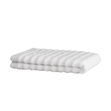 Gastendoekjes wave wit 6 stuks - afbeelding 1