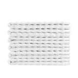 Gastendoekjes wave wit 6 stuks - afbeelding 2
