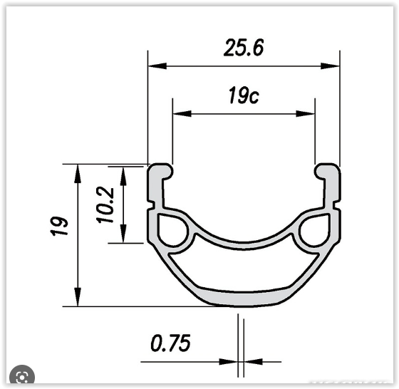 Gazelle velg 28 (622) mach-1 36g zwart (ongeslepen)