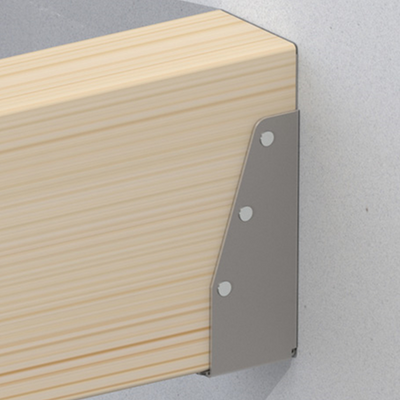 Gb balkdrager s-zl 50x150 verzinkt | 10 stuks - 17220253