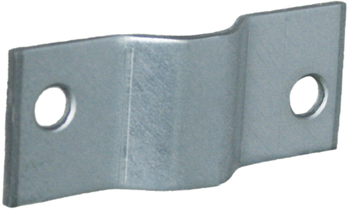 Gb gaaspaneelklem dubbel voor 5 6 8mm gaas 50x20 dik 2 zink magnesium | 100 stuks - 91010