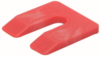 Gb uitvulplaat 5mm rood | 144 stuks - 17434705