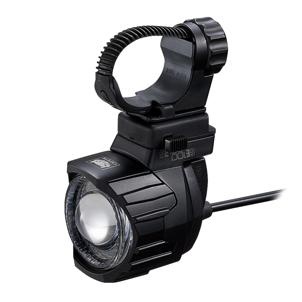 Cateye ge100 led front light for e-bikes - stvzo approved