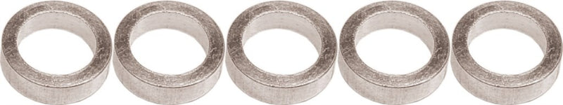 Gebhardt  bladbout alu 5mm+moer voor baanblad, zilver (per 5)