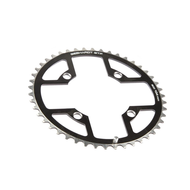 Buzaglo gebhardt kettingblad 48t bcd 104mm 4 armen, zwart