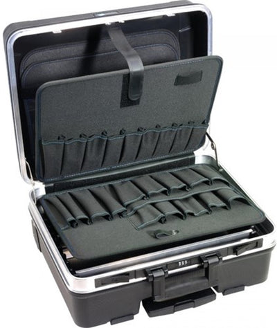 Gedore b w gereedschapkoffer go, verrijdbaar, zwart, pockets (120.04 p) - 2934043