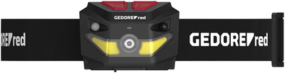 Gedore led hoofdlamp | abs | 4 lichtstanden | 50-260 lumen - r95500058