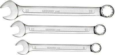 Gedore red r09105017 | ringsteeksleutelset | 6 - 22mm | metrisch | 17-delig - r09105017