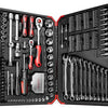Gedore red | r46003232 | combi-dopsleutelset | 1 4” + 1 2 | 232-delig - 3300185