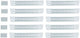 Gedore set lengteverdelers | 5 st. - 3101258