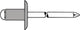 Gesipa blindklinknagel | klinknagelschacht d x l 4 x 12 mm k12 | aluminium staal | 500 stuks - 1454097 1454097