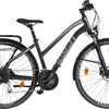 Ghost square 28 inch xs dames 27v zwart grijs