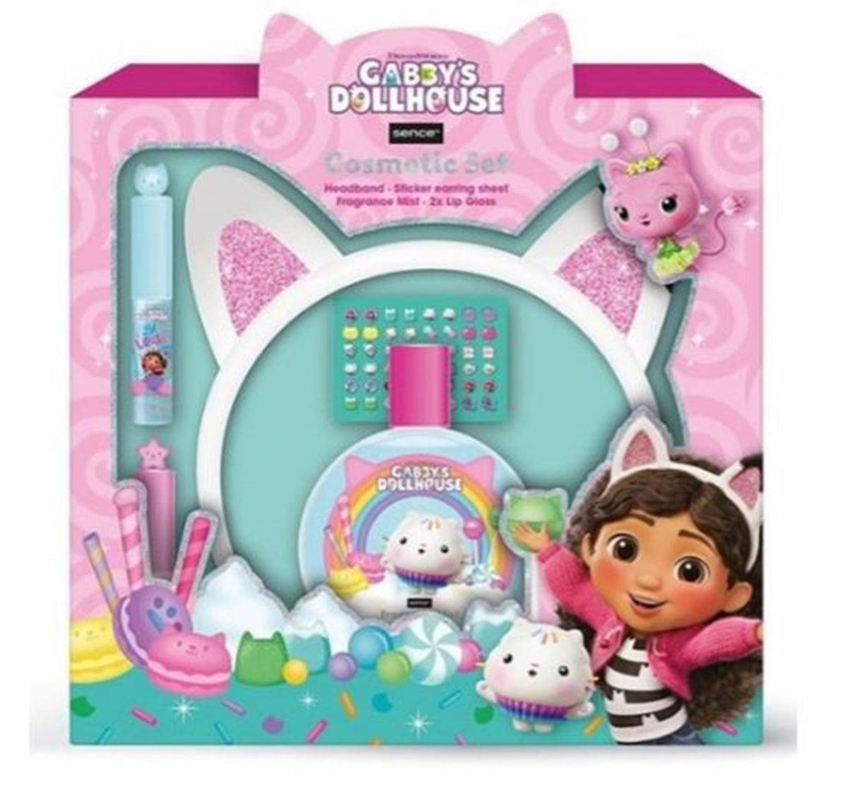 Giftset gabbys dollhouse 5-delig