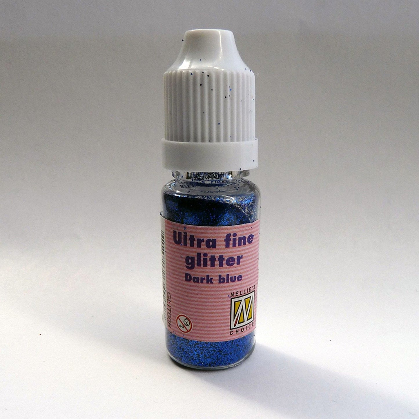 Nellie's choice • glitter ultra fine (bottle) darkblue