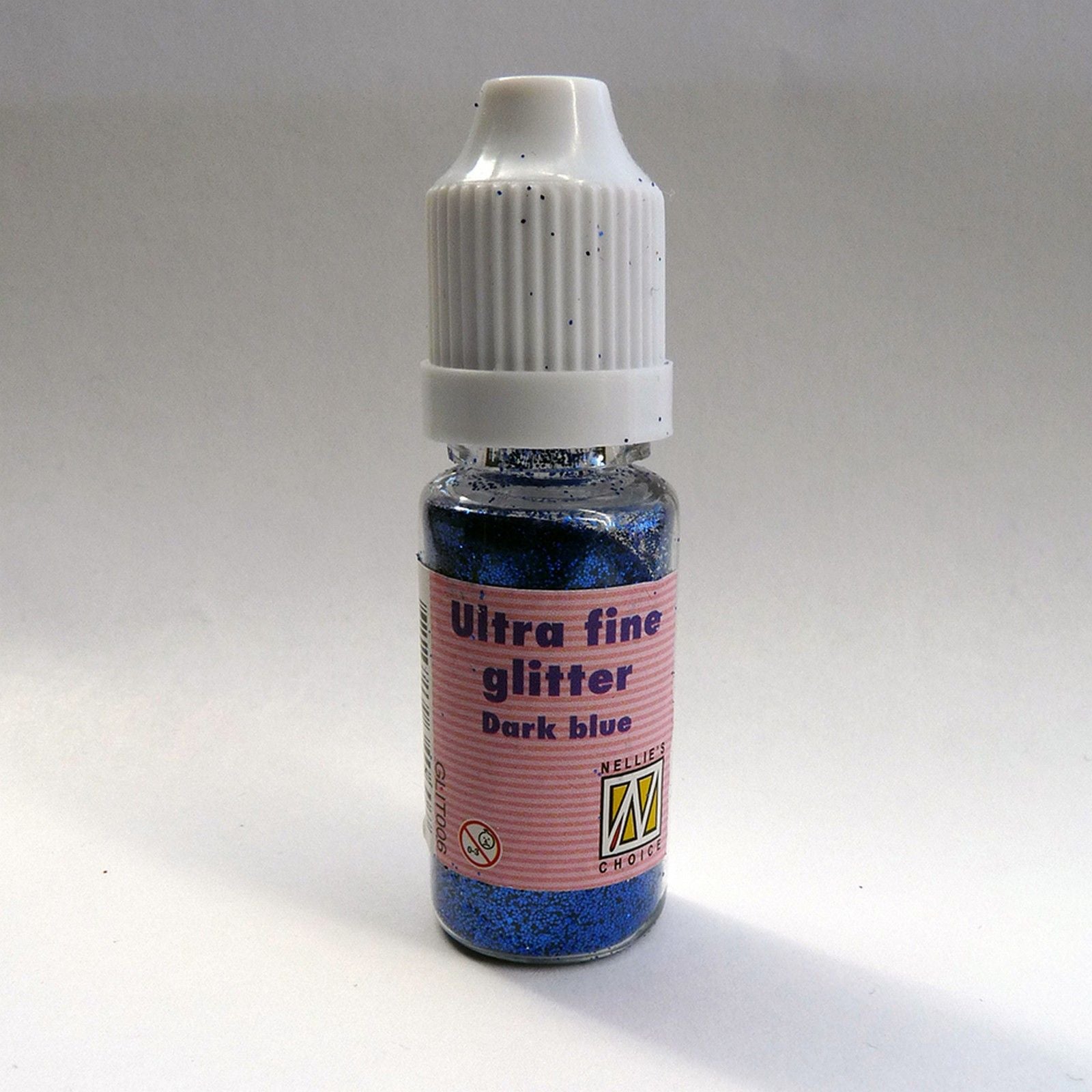 Nellie's choice • glitter ultra fine (bottle) darkblue