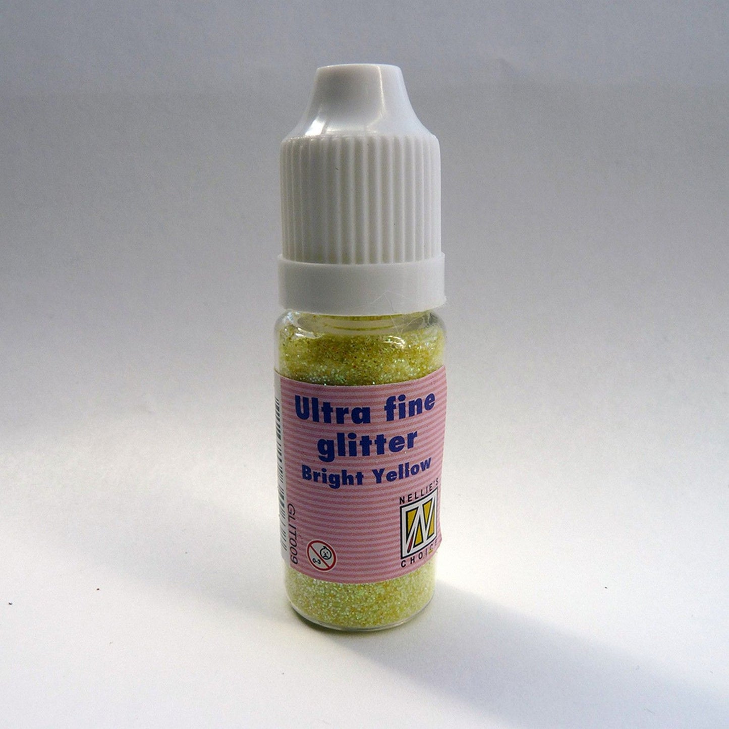 Nellie's choice • glitter ultra fine (bottle) bright yellow