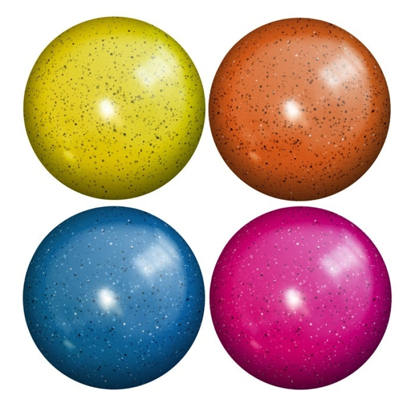 Diverse merken glitterbal (13 cm 4 ass.)