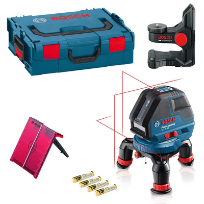 Bosch blauw gll 3-50 p kruislijnlaser | + bm1 houder | in l-boxx - 0601063802