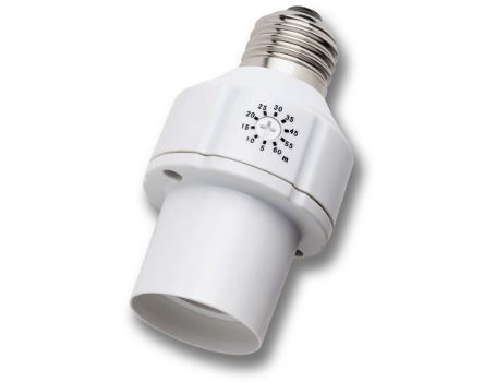 Ecosavers lampfitting met tijdschakelaar