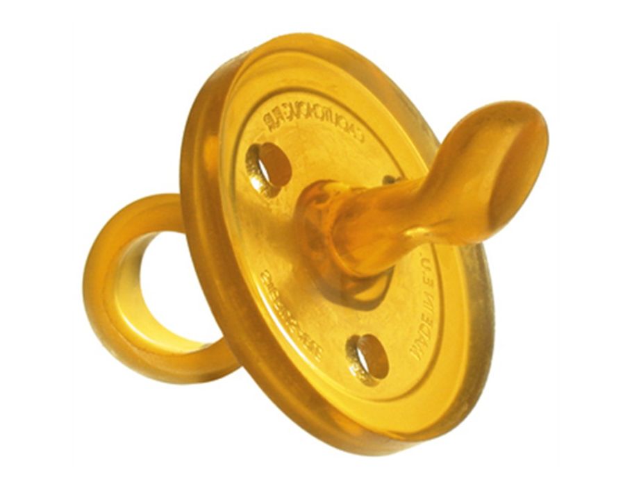 Goldi sauger speen natuurrubber schuin - maat l - 6+m