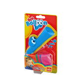 Goliath ballonpomp bob balloon pocket blauw - afbeelding 1