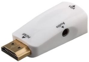 Enzo goobay hdmi naar vga adapter + 3,5mm audio uitgang - 9580142
