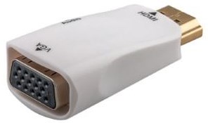 Enzo goobay hdmi naar vga adapter + 3,5mm audio uitgang - 9580142