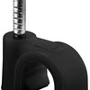 Enzo goobay kabelclip 6mm rond zwart box(100) - 4113231