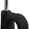 Enzo goobay kabelclip 7mm rond zwart box(100) - 4113232