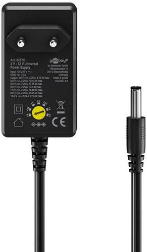 Enzo goobay netvoeding 2250ma 27w gestabiliseerd - 7795516