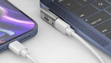 Enzo goobay usb-c adapter | male female | verticaal | gedraaid | 90 graden adapter - 9550435 - afbeelding 2