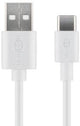Enzo goobay usb-c laadkabel 2m wit - 9550315